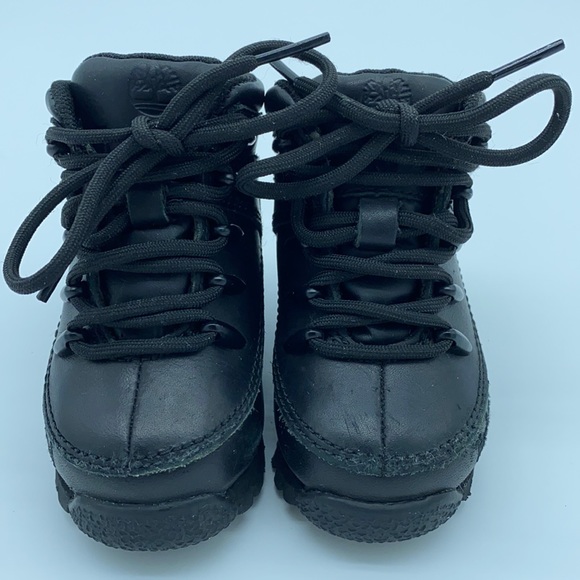 Timberland Black Sprint Hiker Shoes Baby Size 5 - Picture 2 of 11